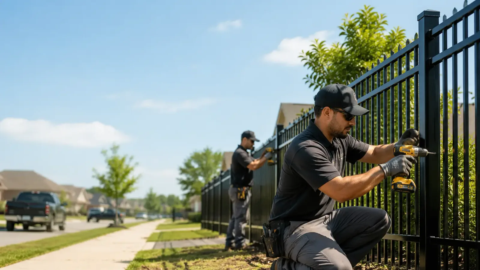 Metal Fence Installation in Boiling Springs, SC